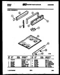 Diagram for 02 - Backguard And Cooktop Parts