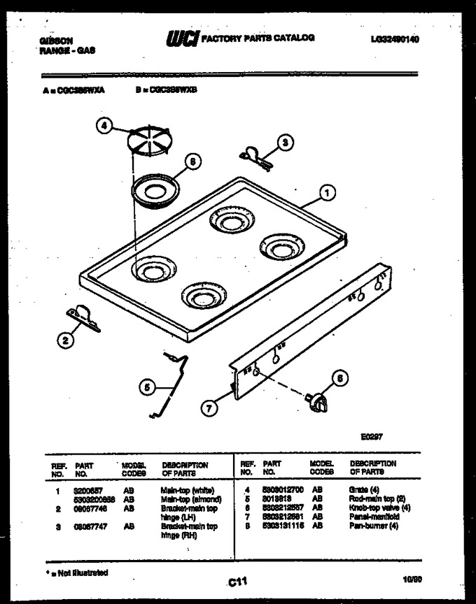 Diagram for CGC3S5WXB