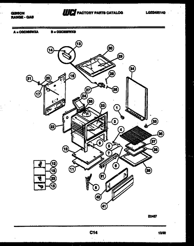 Diagram for CGC3S5WXB