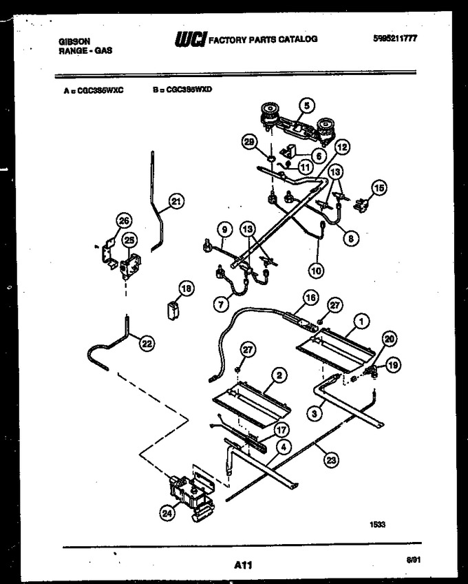 Diagram for CGC3S5WXC