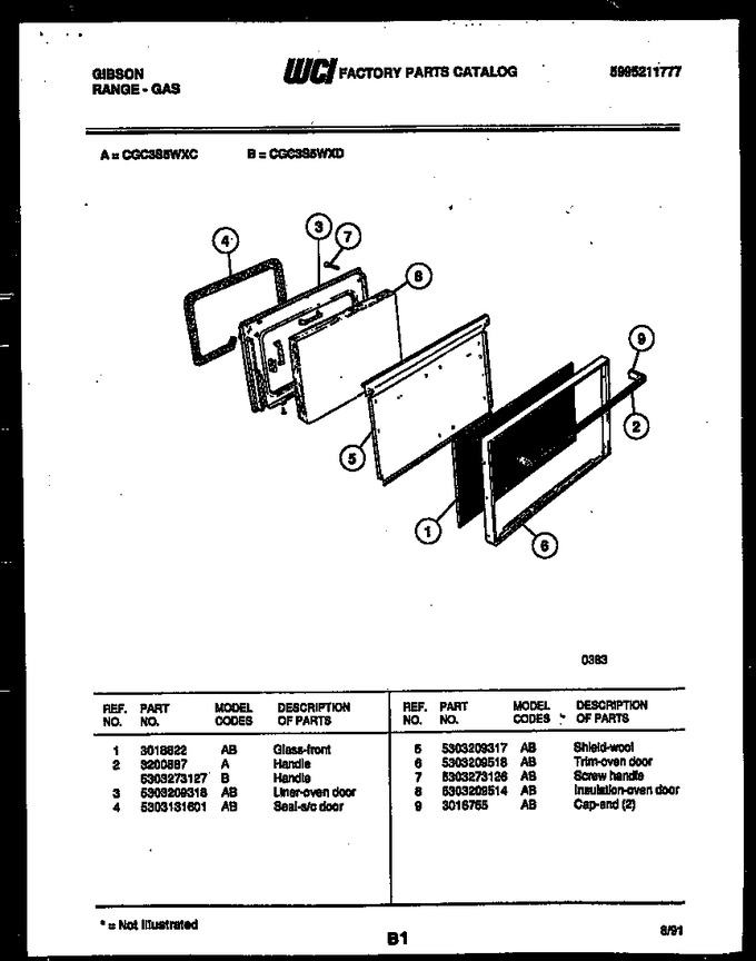 Diagram for CGC3S5WXC