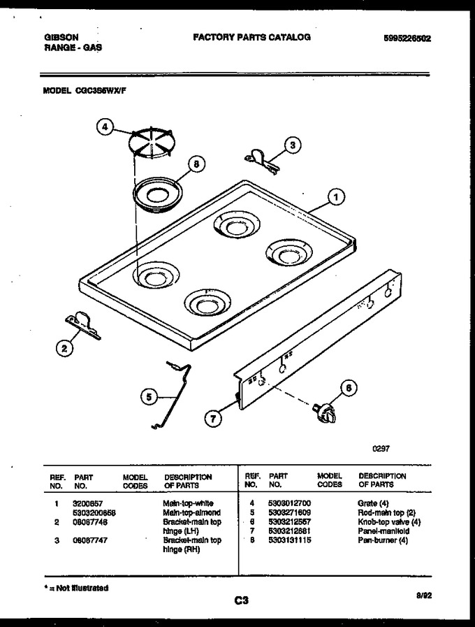 Diagram for CGC3S5WXF