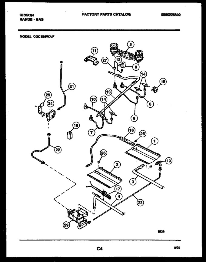 Diagram for CGC3S5WXF