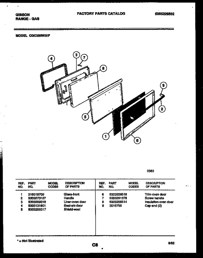 Diagram for CGC3S5WXF