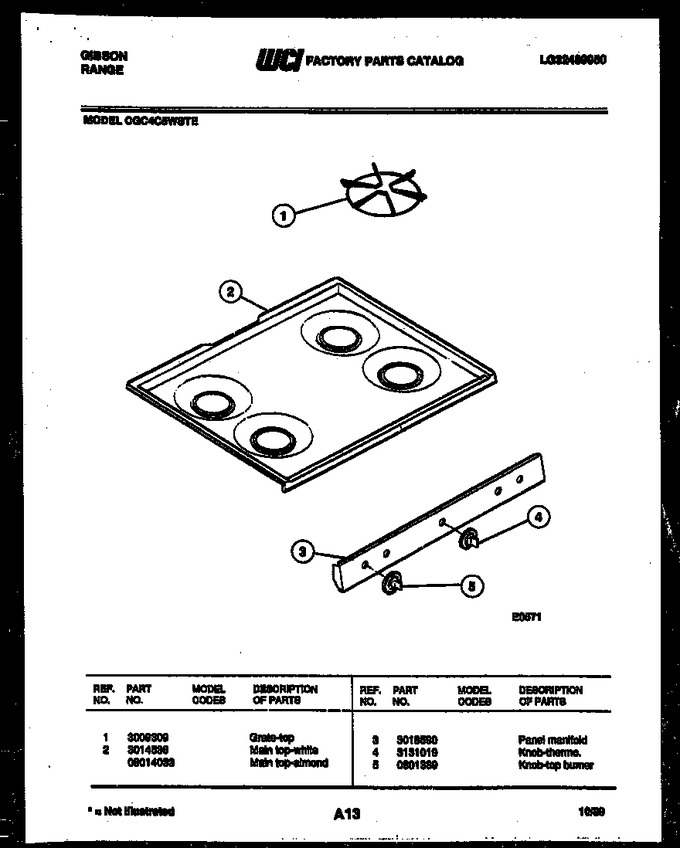 Diagram for CGC4C5WSTE