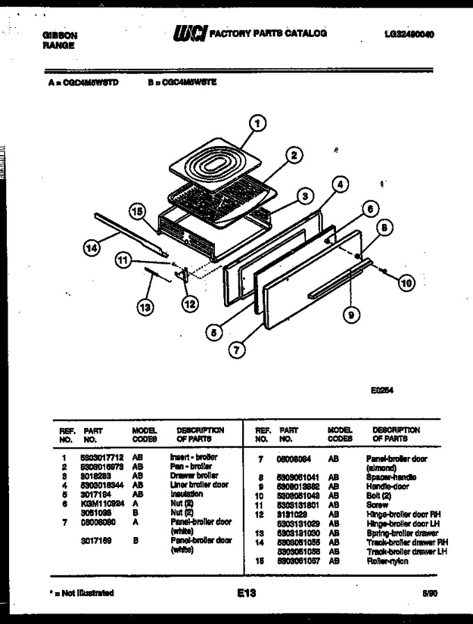 Diagram for CGC4M5WSTD