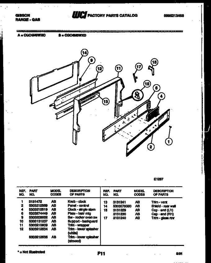 Diagram for CGC4M6WXD