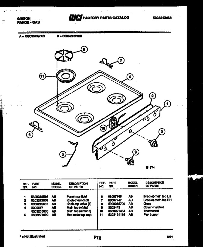 Diagram for CGC4M6WXD
