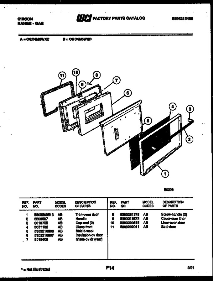 Diagram for CGC4M6WXD