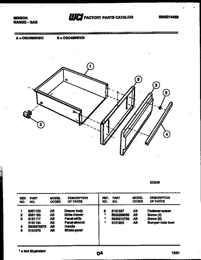 Diagram for CGC4S8WXD