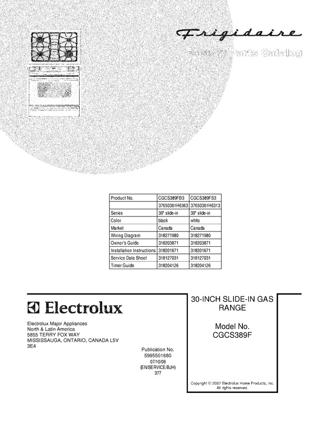 Diagram for CGCS389FB3