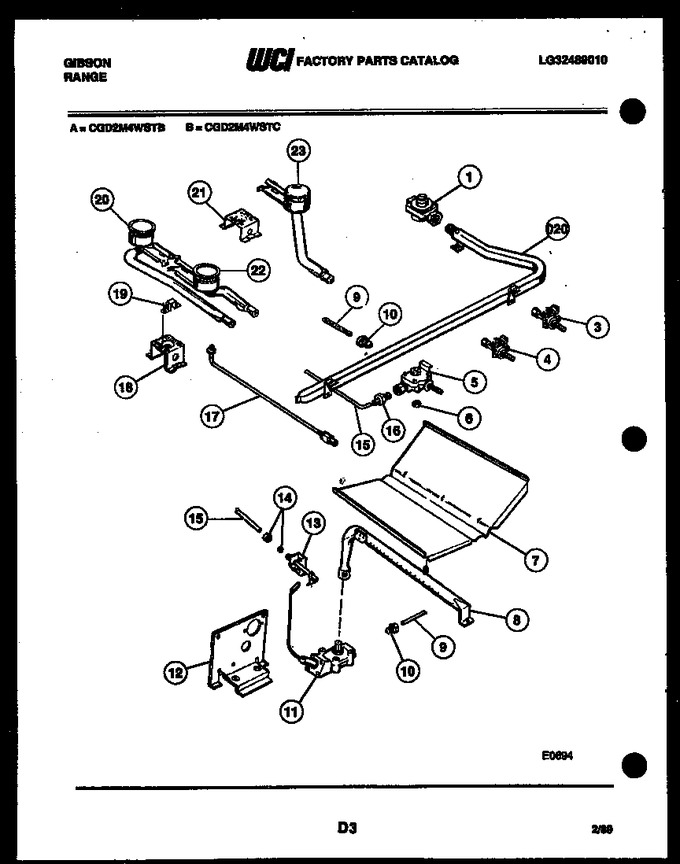 Diagram for CGD2M4WSTC