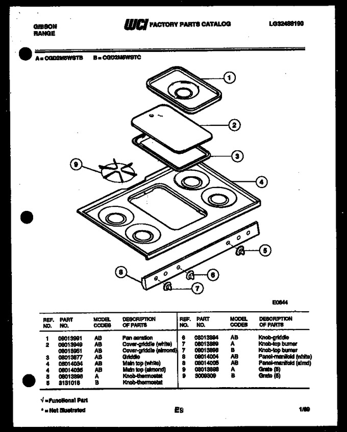 Diagram for CGD2M5WSTB
