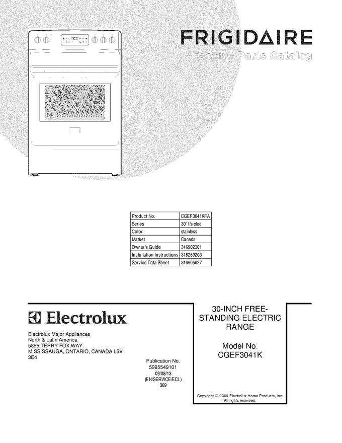 Diagram for CGEF3041KFA