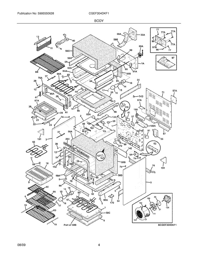 Diagram for CGEF304DKF1