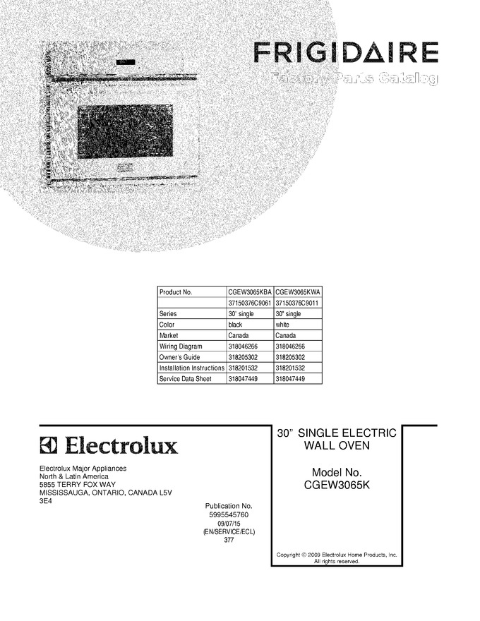 Diagram for CGEW3065KWA