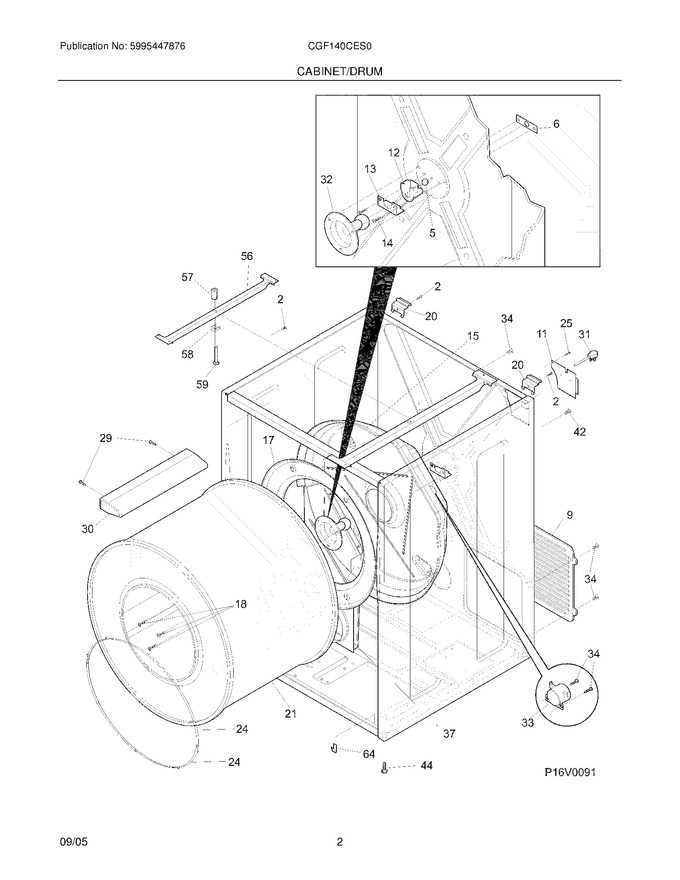 Diagram for CGF140CES0