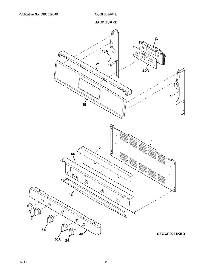 Diagram for CGGF3054KFE