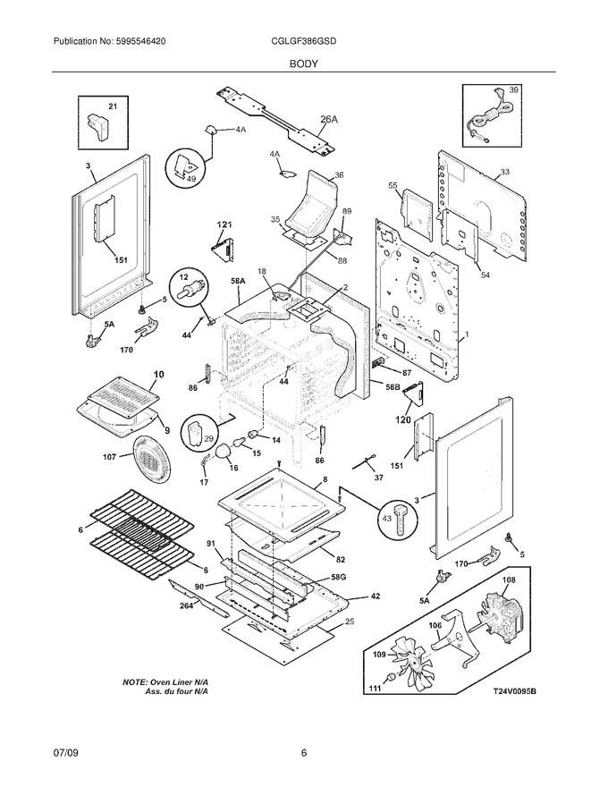 Diagram for CGLGF386GSD