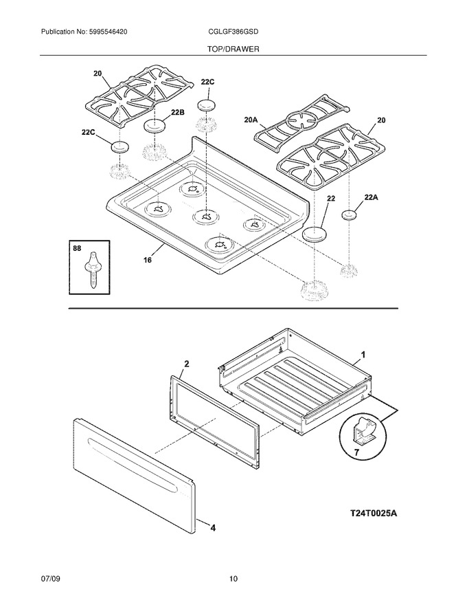 Diagram for CGLGF386GSD