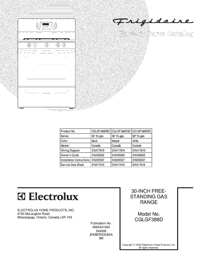 Diagram for CGLGF388DBC