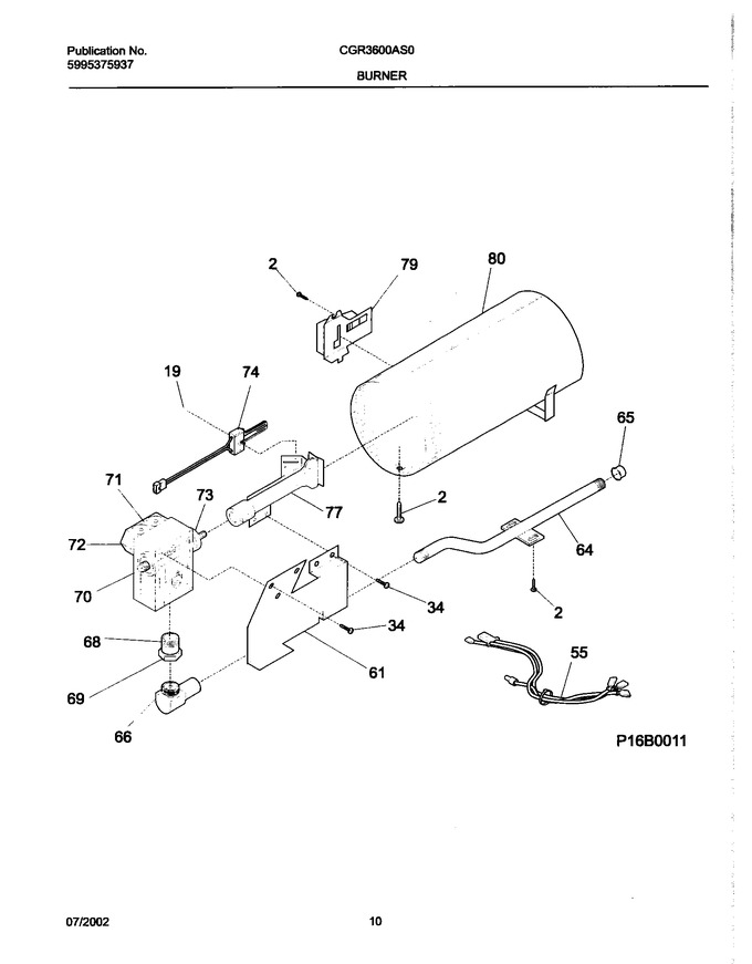Diagram for CGR3600AS0