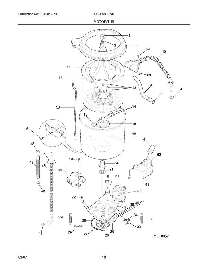 Diagram for CLCE500FW0