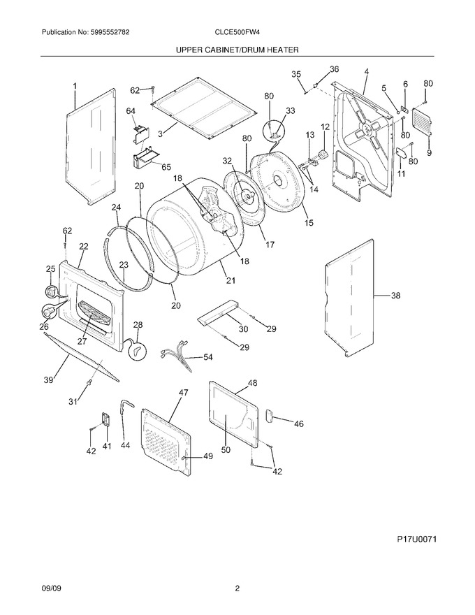 Diagram for CLCE500FW4