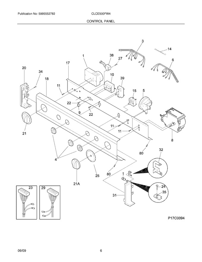 Diagram for CLCE500FW4