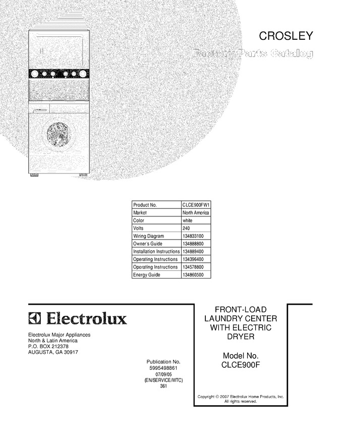 Diagram for CLCE900FW1
