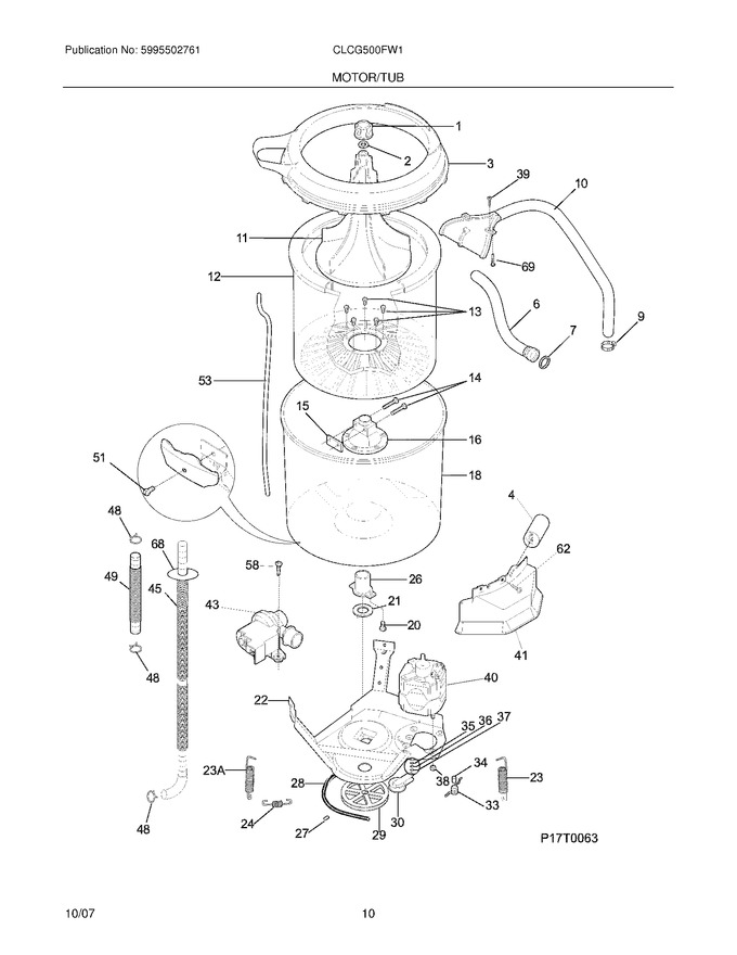 Diagram for CLCG500FW1