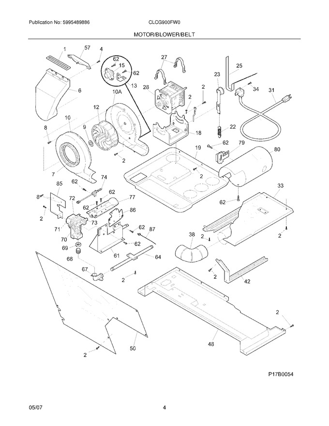 Diagram for CLCG900FW0