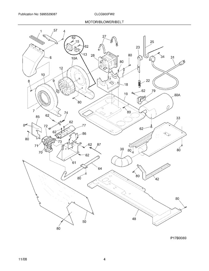 Diagram for CLCG900FW2