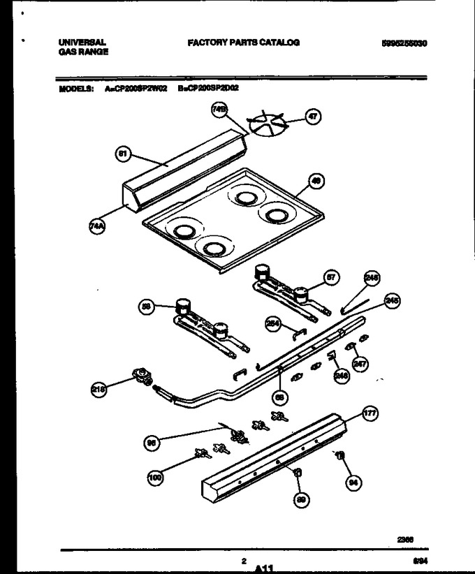 Diagram for CP200SP2D2