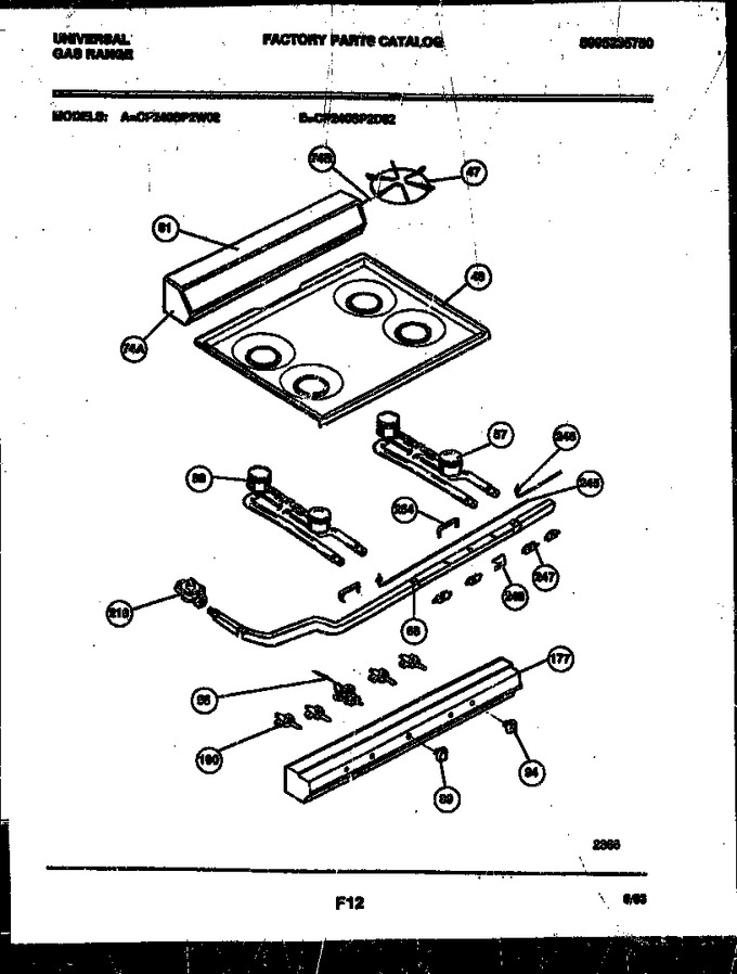 Diagram for CP240SP2W2