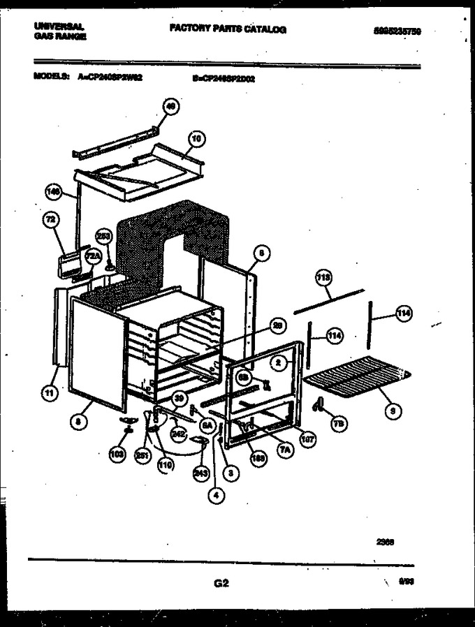 Diagram for CP240SP2D2
