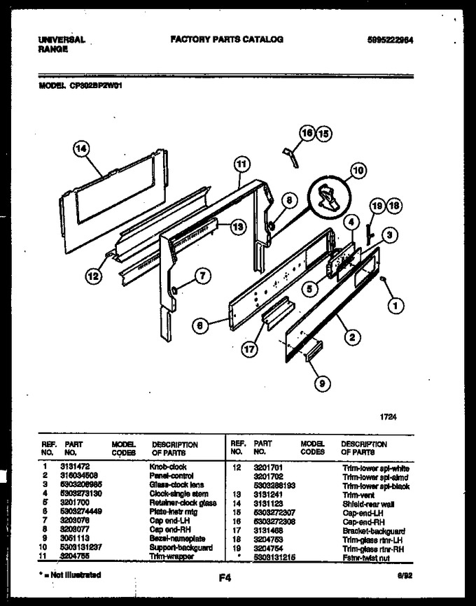 Diagram for CP302BP2Y1