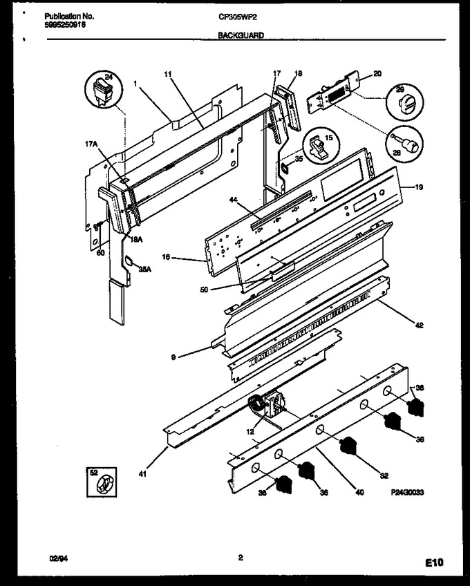 Diagram for CP305WP2W2