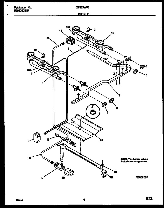 Diagram for CP305WP2W2