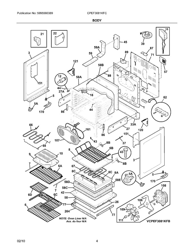 Diagram for CPEF3081KFC