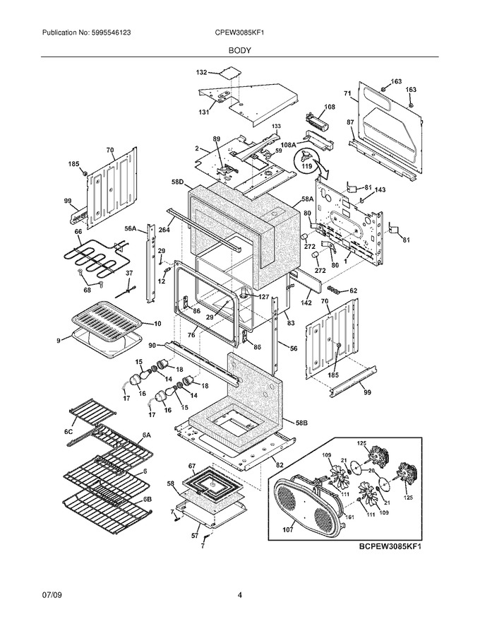 Diagram for CPEW3085KF1
