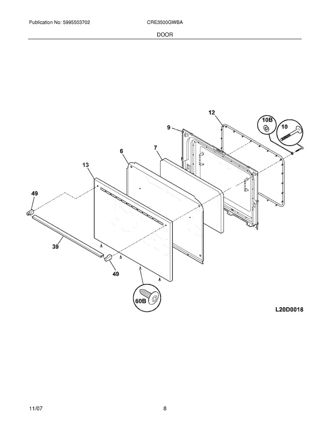 Diagram for CRE3500GWBA