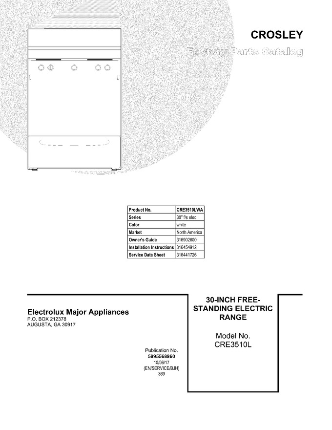 Diagram for CRE3510LWA