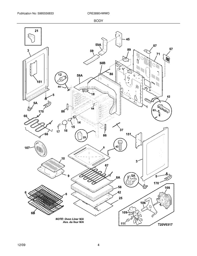 Diagram for CRE3890HWWD