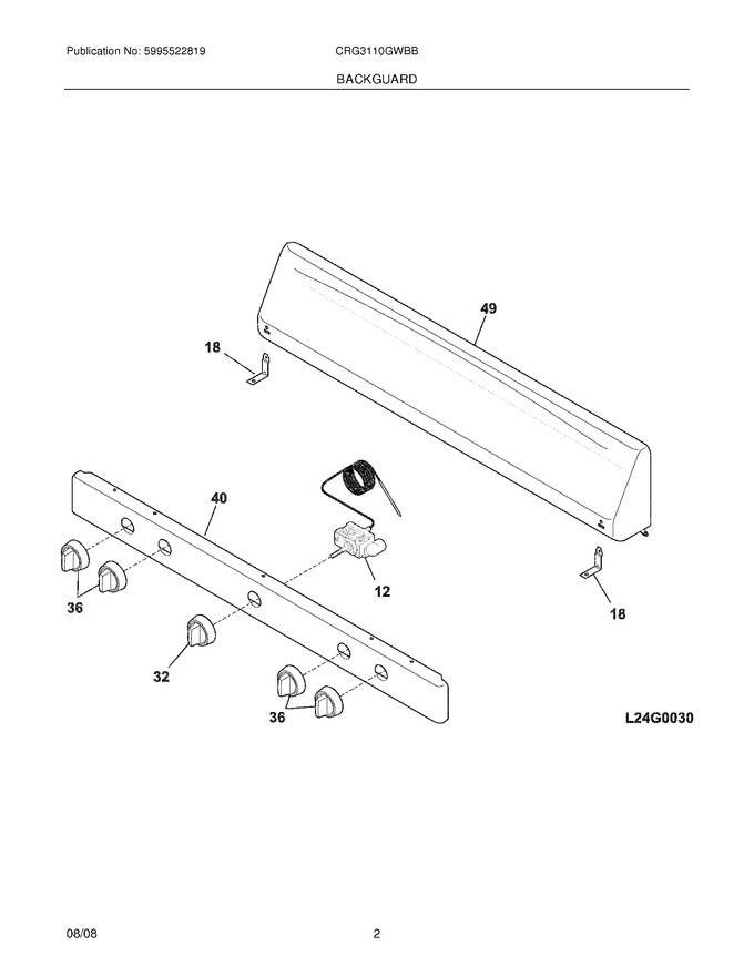Diagram for CRG3110GWBB