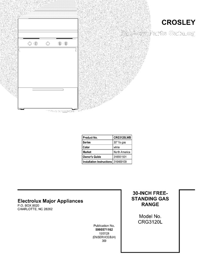 Diagram for CRG3120LWB