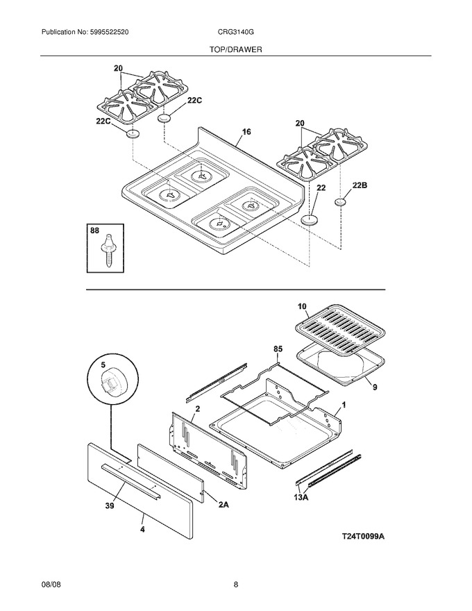 Diagram for CRG3140GWBD