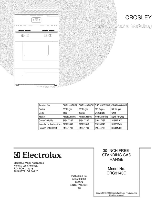 Diagram for CRG3140GBBE