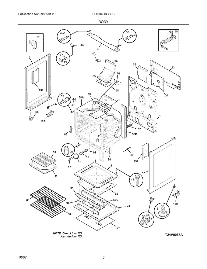 Diagram for CRG3480GSSB