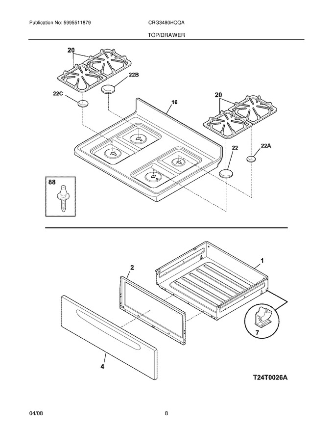 Diagram for CRG3480HQQA